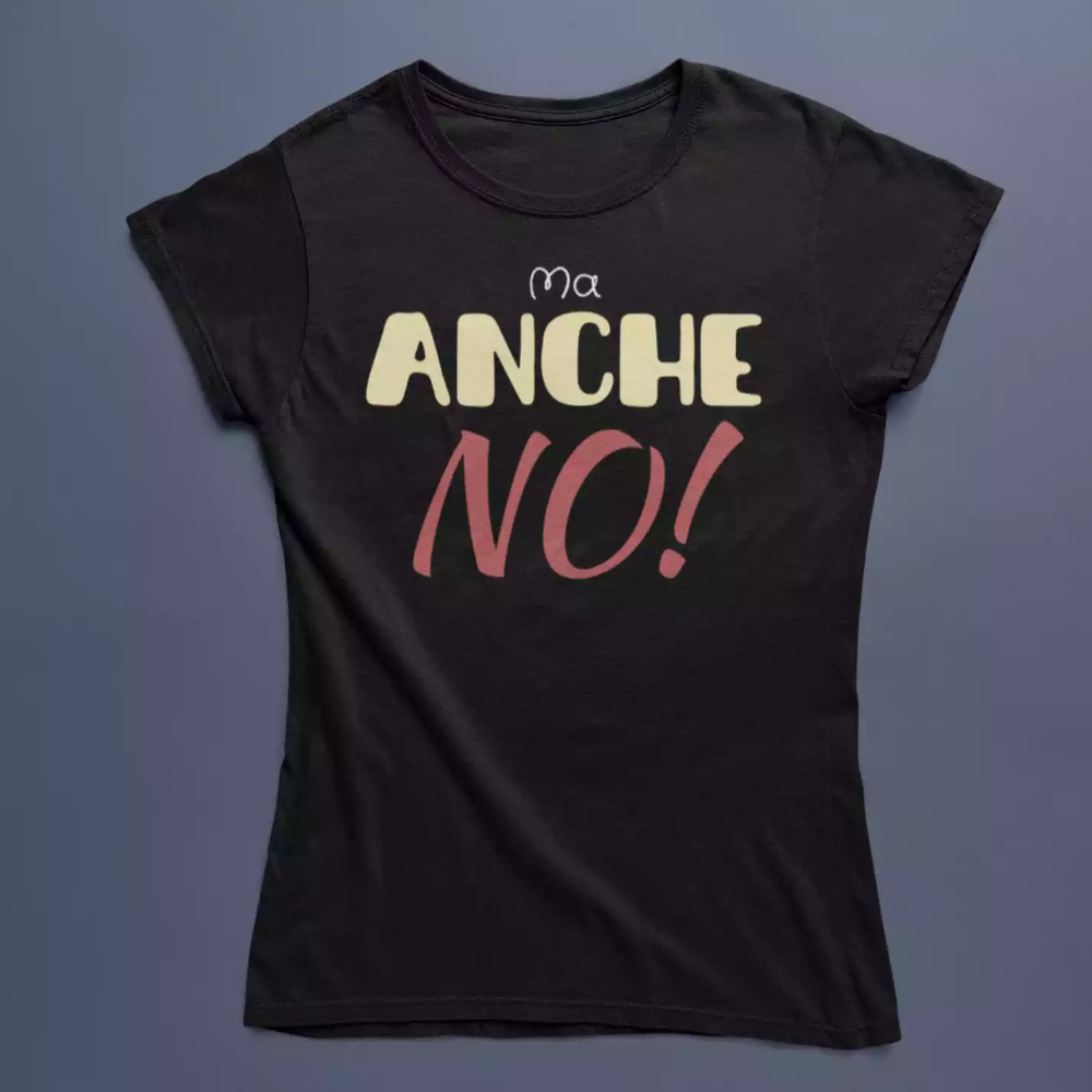 T-Shirt Uomo Divertente Con Stampa Ma Anche No