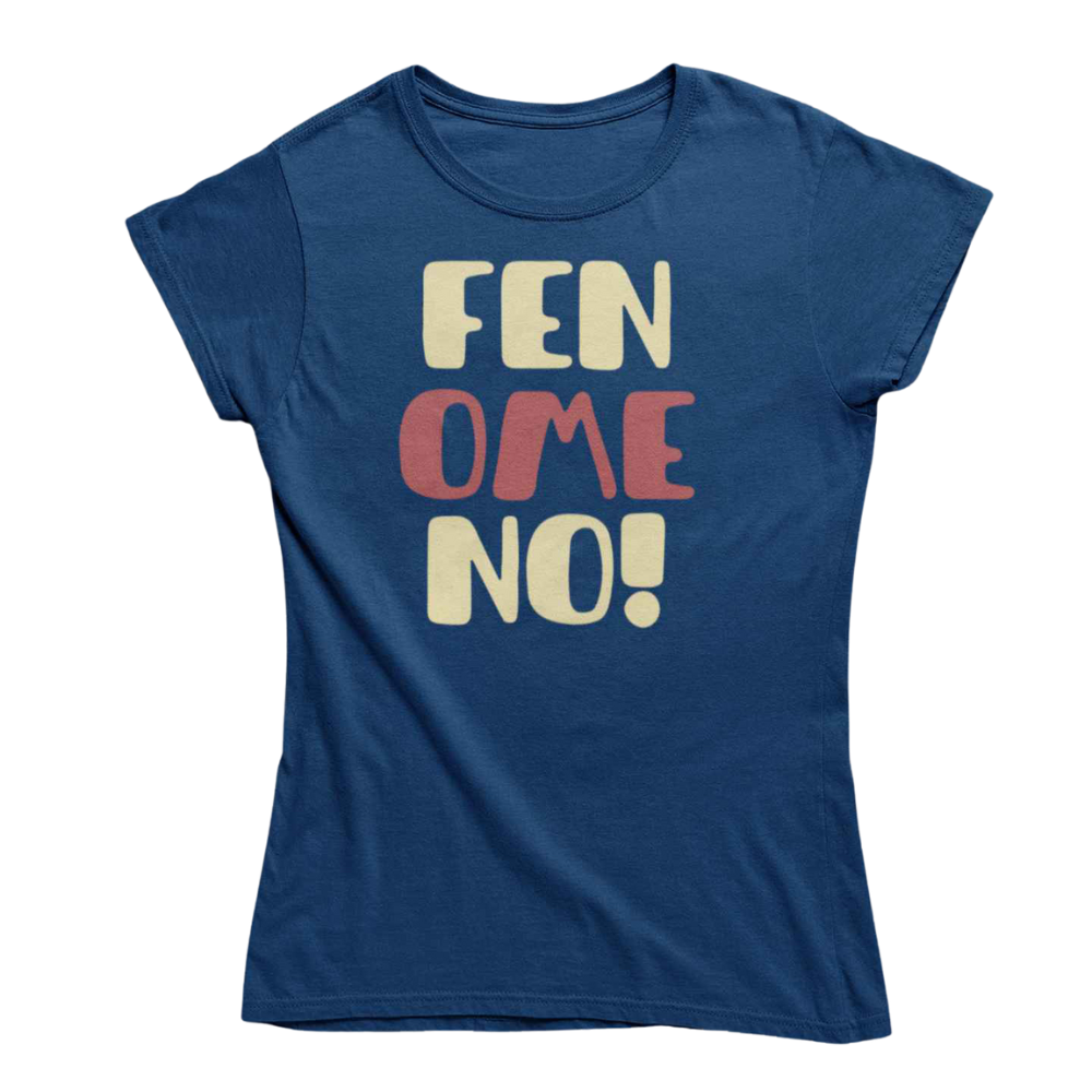 T-Shirt Uomo Divertente Con Stampa Fenomeno