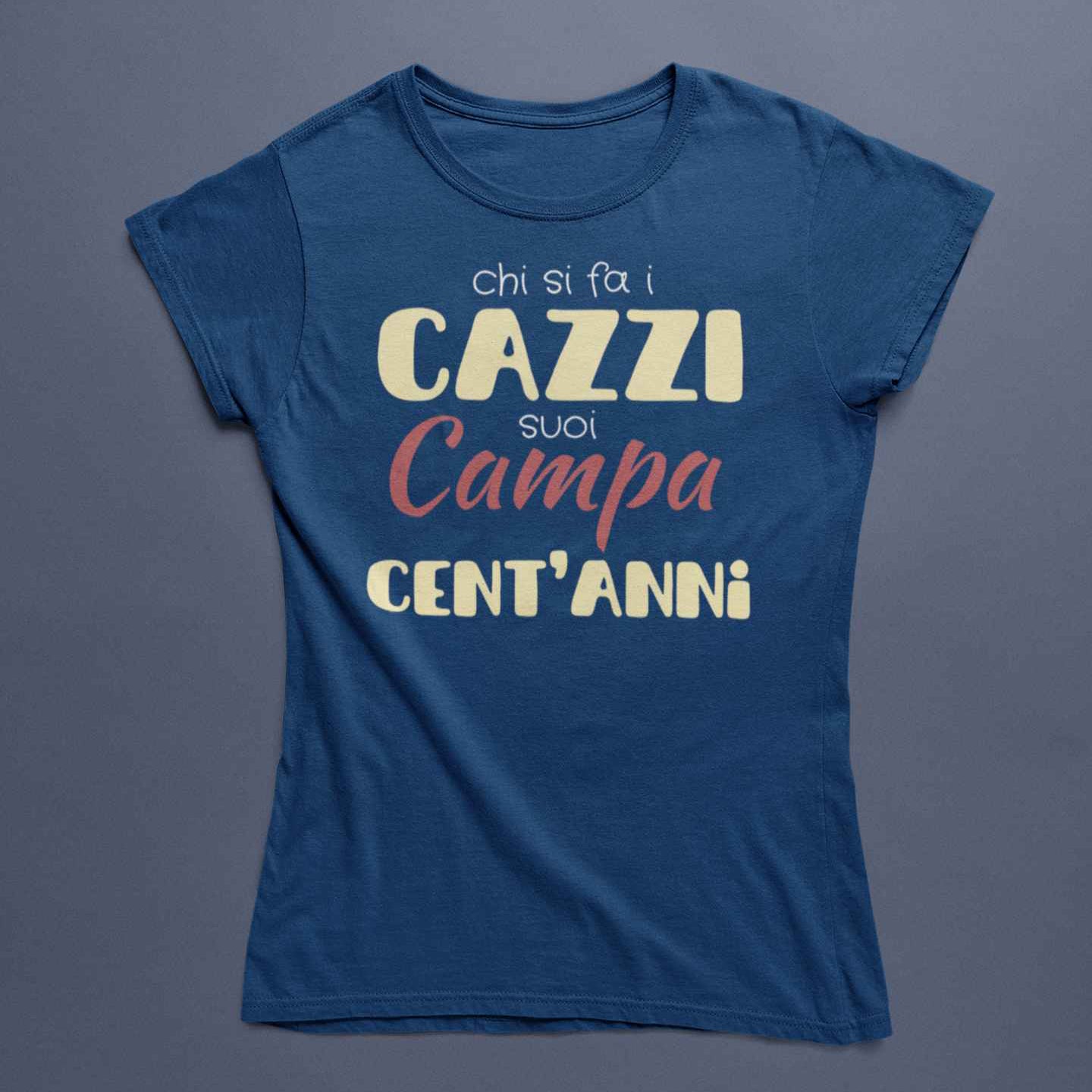T-Shirt Uomo Divertente Con Stampa Chi Si Fa I Cazzi Suoi