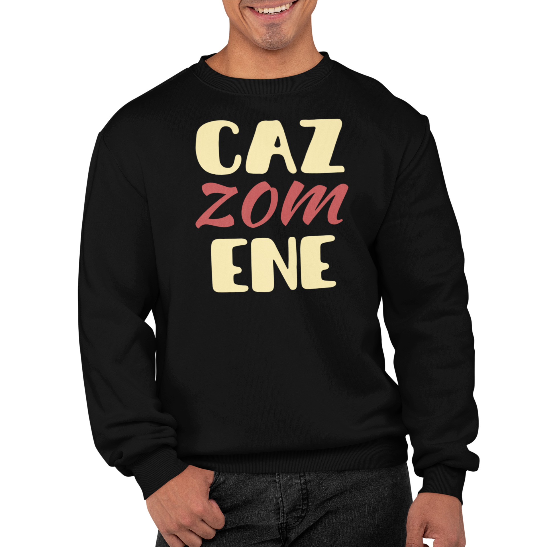 Felpa Girocollo Con Stampa Cazzomene