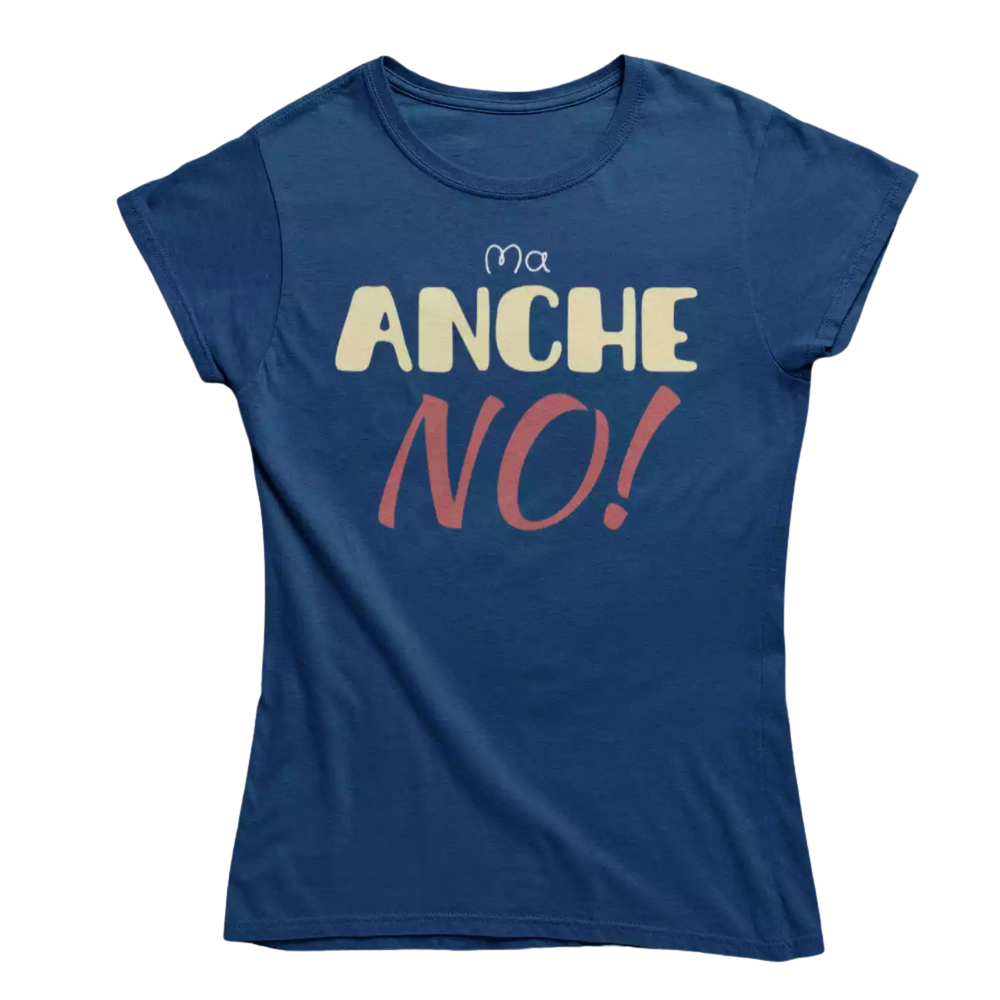 T-Shirt Uomo Divertente Con Stampa Ma Anche No