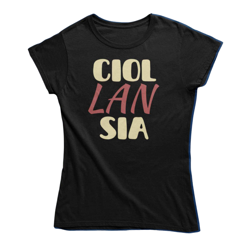 T-Shirt Uomo Divertente Con Stampa Ciollansia